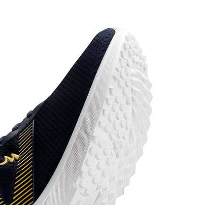 Monex New Latest Black Gold Shoes For Mens